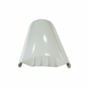 Bán Buôn Tùy Chỉnh PVC Ép Đùn Duy Nhất Đôi LED Chụp Đèn Dải Ánh Sáng Vỏ Bên Ngoài Tùy Chỉnh Nhựa Hồ Sơ Cho LED Ống Ánh Sáng - Product Image 2