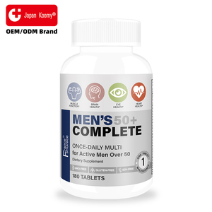 Suplemento multivitamínico completo para hombres mayores de 50 años para energía, salud cerebral y cardíaca para adultos Tabletas multiminerales completas para hombres mayores de 50 años - Product Image 2