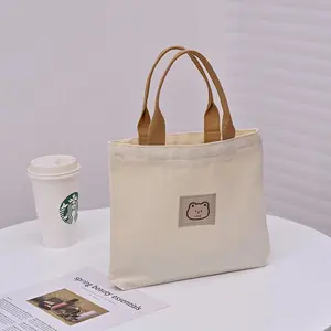 New Style Eco Friendly Travel Customized Logo Large Blank Crossbody Shopping Cotton Canvas Tote Bag For Woman
