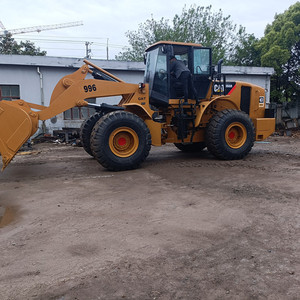 Chargeuse sur pneus Caterpillar 966H d'occasion, équipement de construction d'origine japonaise - Product Image 3
