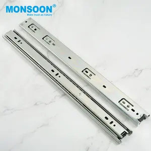 Telescopic Cabinet 42Mm Full Extension Soft Closing Concealed Ball Bearing Slides Drawer Slides