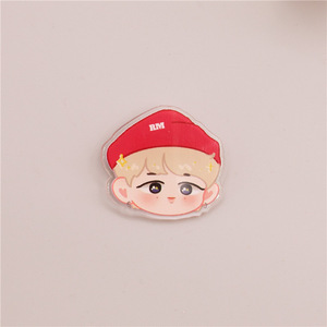 Broche Acrílico de <span class=keywords><strong>Jungkook</strong></span> del Grupo <span class=keywords><strong>Idol</strong></span> de Kpop Bangtan Boys, Pins Acrílicos en Oferta - Product Image 3