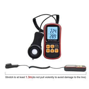 Compteur d'éclairement de type split de haute précision GM1030 compteur d'éclairement numérique split Photomètre d'éclairage - Product Image 5