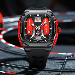 Orologio da Uomo Super Lusso con Motore V8 Turbo, Movimento al Quarzo, Impermeabile, Stile <span class=keywords><strong>G</strong></span> Wagon G63 - Product Image 3