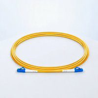 Kabel Patch Fiber Optik Single Mode Simplex LC UPC ke LC UPC 1m FTTX FTTH FTTR untuk 4G Outdoor