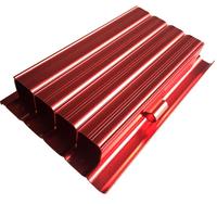 Profil en aluminium 6063 (série 6000) personnalisable Evertop, directement de l'usine, avec services de soudage et de pliage