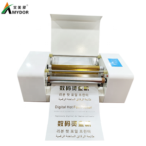 AMD360D Impresora de láminas digitales Papel adhesivo de PVC Hoja digital Máquina de impresión de láminas doradas - Product Image 1