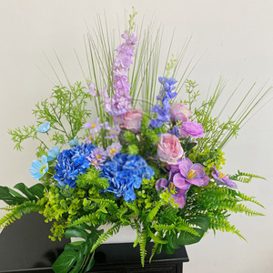 Nuevas llegadas 11cm cabeza grande rosas flores múltiples colores disponibles artificiales grandes rosas de seda cabeza flores de boda - Product Image 4