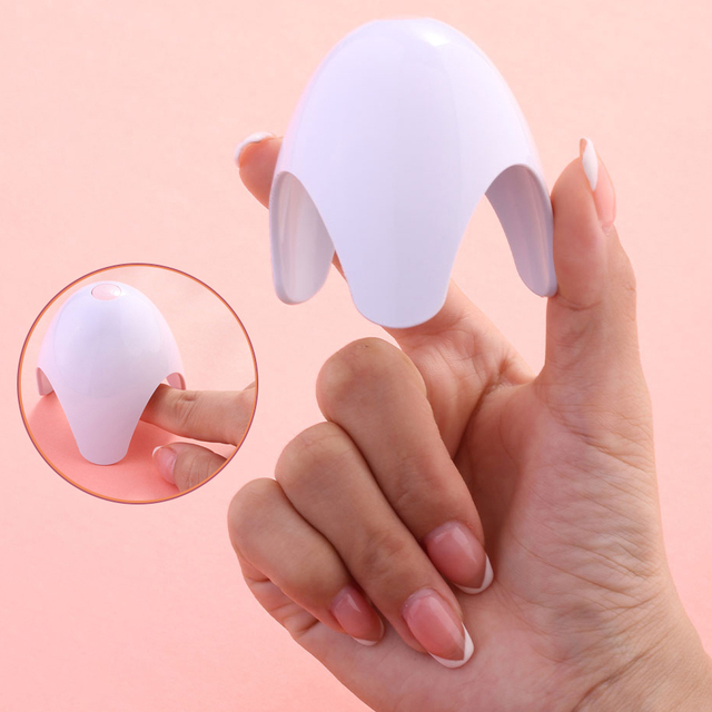 Mini One Finger USB Nail Lamp Portable 10W Nail Polish Gel Curing UV LED Nail Lamps