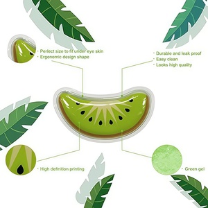 <span class=keywords><strong>Masque</strong></span> pour les yeux en gel de thérapie froide à imprimé de fruits personnalisé en gros avec gel rafraîchissant Sac relaxant pour un confort optimal - Product Image 2