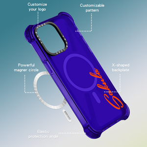 <span class=keywords><strong>Cover</strong></span> Magnetica OEM alla Moda per iPhone 17 Pro Max 16 15 13 14 <span class=keywords><strong>Plus</strong></span>, Custodia Antiurto Personalizzabile con Logo per Stampa - Product Image 2