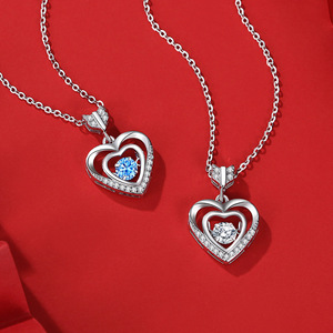 2025 925Pure Silver Eternal Soul Corazón Pulsante para mujer, collar ligero de estilo lujoso - Product Image 3