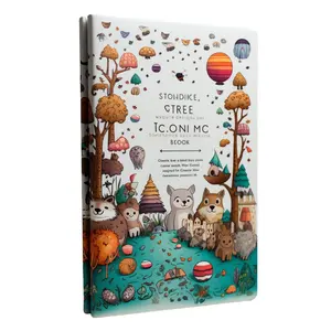 Stampa di libri per bambini con copertina rigida all'ingrosso personalizzata per bambini