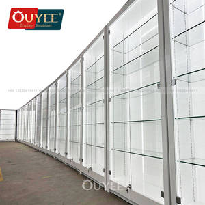 Nhà sản xuất showcase thuốc lá hiển thị trường hợp gỗ tủ kính hiển thị trường hợp tủ cửa kính cho cửa hàng khói - Product Image 1