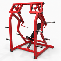 Appareil de musculation isolaux double fonction pour pectoraux et dos, à charge libre, pour usage commercial en salle de sport, équipement d'entraînement du haut du corps