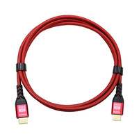 Câble 4K 30Hz 60Hz 2m/3m avec gaine en nylon/PVC, blindage combiné, mâle vers mâle, pour projecteur, ordinateur, moniteur, home cinéma