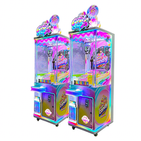 Funspace Usine Vente en gros Cadeau Griffe Machine Arcade à pièces 25 pouces Bonbons Poussoir Prix amusant Griffe de chocolat Distributeur automatique