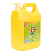 Service OEM, Vente Chaude : Liquide Vaisselle Biodégradable aux Ingrédients Végétaux, 10kg en Vrac, Parfum Citron, Antibactérien