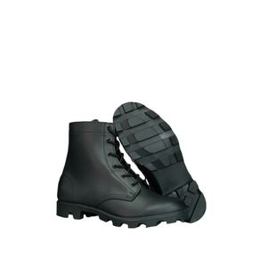 Botas Tácticas Personalizadas de Cuero Negro con Cremallera Lateral - Product Image 2
