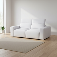 Ensemble de canapé inclinable électrique en tissu velours de luxe Canapé-lit pour salon