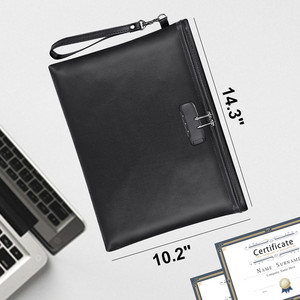 Bolsa de documentos ignífuga resistente al agua, bolsa de dinero para documentos a prueba de fuego, pasaporte, dinero, crédito, bolsas de seguridad de viaje - Product Image 4