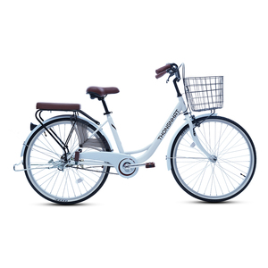 Bicicleta Thong Nhat City Road para adultos-Bicicleta urbana ligera con marco de acero con cesta al mejor precio - Product Image 3