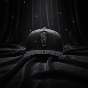 Gorras de Béisbol Personalizadas al por Mayor OEM ODM, Gorras de 5 Paneles Bordadas, Ajustables, de Primera Calidad, con Forro de Satén, Gorras de San Judas Tadeo - Product Image 1