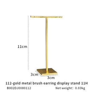 WYP Jewelry Display Stands For Earrings T Bar Metal Earring Display Stand Jewelry Display Earring Holder