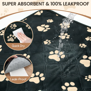 Hengshang Atacado Lavável Pet Fralda Pads Reutilizáveis Impermeável Training Mats Nighttime Pads para Cães Gatos - Product Image 4