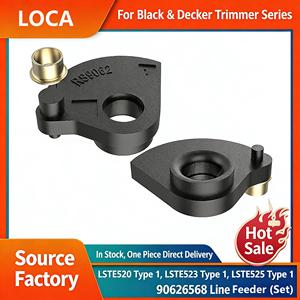 12 pack 90626568 RS9062 Lawn Mower Parts <b>Trimmer</b> Lever Assembly Replacement 23.6x8.3mm For <b>Black</b> Decker LSTE520 LSTE523 LSTE525 - Product Image 2