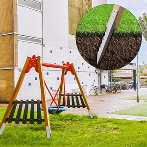 Fixations métalliques pour balançoires, adaptées à la réparation et aux fixations d'ancres pour clôtures en <span class=keywords><strong>bois</strong></span> - Product Image 5