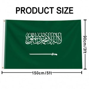 Promotion on Custom 3x5 <b>Flags</b> of All Countries Car Ready to Ship Saudi Arabia <b>Flags</b> in Polyester Custom Logo Included - Product Image 2