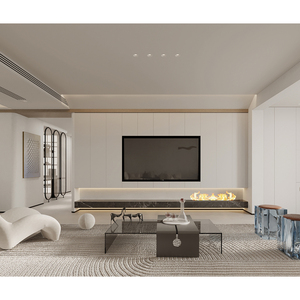 Meubles de chambre à coucher de luxe modernes de première qualité pour penthouse, ensemble complet de chambre à coucher pour hôtel 5 étoiles avec lit king size - Product Image 4