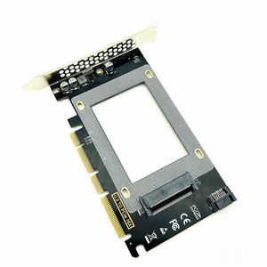 Pci-e Riser PCIE3.0 X4/X8/X16 a U.2 SFF-8639 adattatore PCIe a U2 Card M.2 NGFF 2.5 "SSD a pci-e X16 per Intel NVMe PCIe SSD - Product Image 3