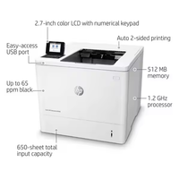 Mesin Fotocopy Printer LaserJet Enterprise M608n A4 Monokrom Harga Pabrik, Bekas Tapi Direkondisi dengan Ukuran Kertas Maksimum