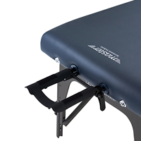 Master Massage Montclair Royal Blue Professionnel Portable En Bois Pliant Léger Portable Massage Lit Lash Lit Spa Lit