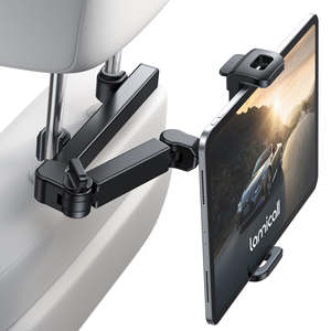 Lamicall CH06 Universal Car Headrest <b>Tablet</b> Mount 360 Rotation Back Seat Holder <b>for</b> Kids Road Trip Pad <b>Stand</b> 4.7-13 Inch Device - Product Image 1