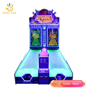 Tension à jetons d'intérieur <span class=keywords><strong>de</strong></span> la machine 220v <span class=keywords><strong>de</strong></span> jeu d'écran vidéo d'arcade <span class=keywords><strong>de</strong></span> bowling <span class=keywords><strong>de</strong></span> 2 joueurs - Product Image 3
