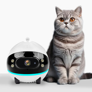 Direktverkauf ab Werk Klassische Haustier-<span class=keywords><strong>IP</strong></span>-Kamera Intelligente Verfolgung Interaktiver Sicherheitsroboter Nachtsicht CMOS Kunststoff für den Heimgebrauch - Product Image 1