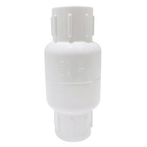 <span class=keywords><strong>Clapet</strong></span> <span class=keywords><strong>anti</strong></span>-<span class=keywords><strong>retour</strong></span> à ressort en PVC de haute qualité avec joint en PTFE pour usage industriel et d'évacuation d'eau, prix usine - Product Image 4