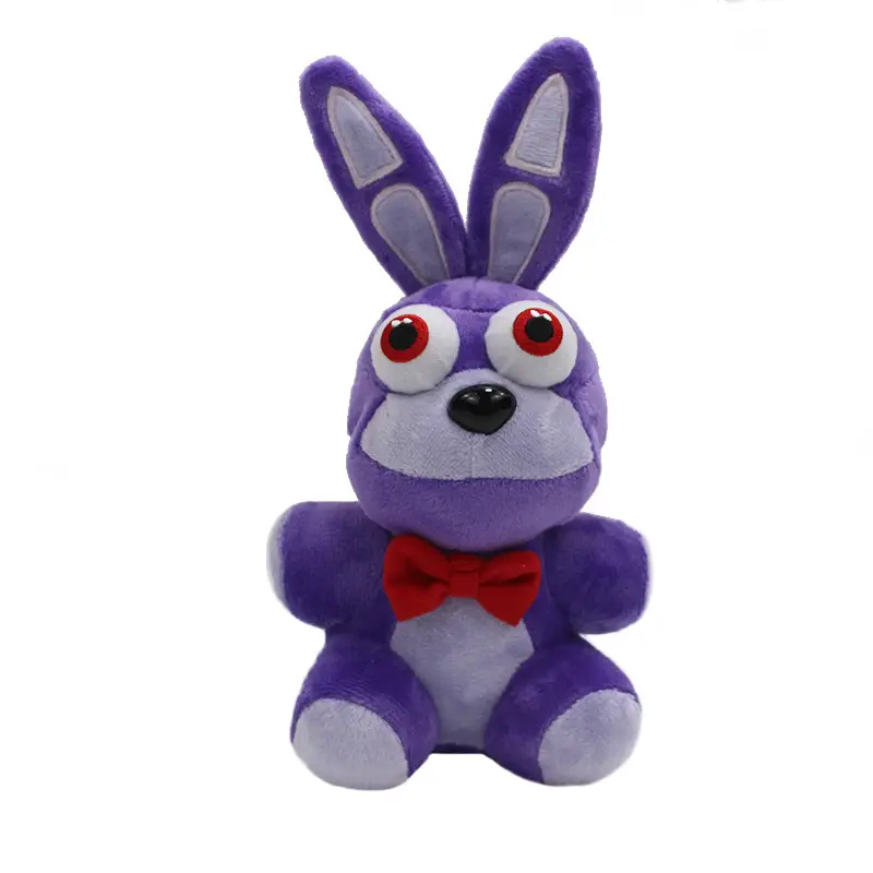 Vente en gros freddy renard peluche peluches jouets en peluche fnaf sécurité breachcostume juguetes figurines cadeaux de Noël pour enfants jouets