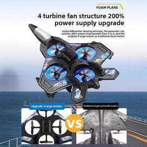 2.4Ghz Rc <span class=keywords><strong>aereo</strong></span> in schiuma acrobatica con luce a Led Rc <span class=keywords><strong>giocattolo</strong></span> in schiuma Epp telecomando Quadcopter <span class=keywords><strong>aereo</strong></span> <span class=keywords><strong>giocattolo</strong></span> - Product Image 3