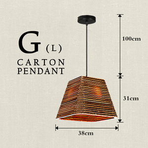 Suspension en acier inoxydable avec abat-jour rond couleur chocolat, LED E26 5000K, télécommande, hauteur réglable pour salon - Product Image 5