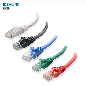 Đồng Tiêu Chuẩn 4 Cặp Mèo 6 Mèo <span class=keywords><strong>5</strong></span> RJ 45 Cáp, RJ45 Cat6A Cat6 Vá Cáp - Product Image 1