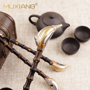 Muxiang Bamboo Joint Smoking Pipe Traditional Craftsmanship Straight Type Tobacco Pipe Gift - Product Image 4