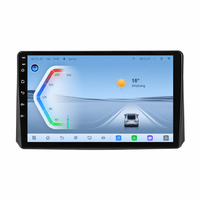 Autoradio 2 Din avec écran tactile Android 14 de 9 pouces, écran partagé, DSP, lecteur stéréo/vidéo avec Carplay pour UAZ Patriot 3 2016 ~2021