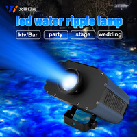 Proyector LED de onda de agua de 30W/50W/80W, iluminación de escenario colorida E27, modo de Control DMX512, efecto de flujo de agua simulado