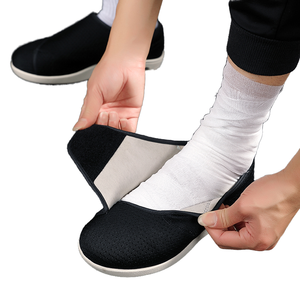 Zapatos para Diabéticos para Hombre, Extra Anchos, Sin Cordones, Antideslizantes, Transpirables, Ajustables, para Caminar, para Personas Mayores, Pies Hinchados, Alivio del Dolor - Product Image 1