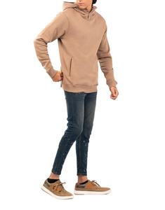 เสื้อฮู้ดดี้ผู้ชายผ้าฝ้าย 100% คุณภาพสูง สไตล์ลำลอง แบบสวมหัว  รับสั่งทำปักโลโก้  ทรงโอเวอร์ไซส์ เป็นมิตรกับสิ่งแวดล้อม ไซส์พลัส - Product Image 3