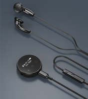 Mini lecteur MP3 portable avec écran de 2,4 pouces, lecture de musique, corps en plastique, couleur noire, pour écouter en déplacement